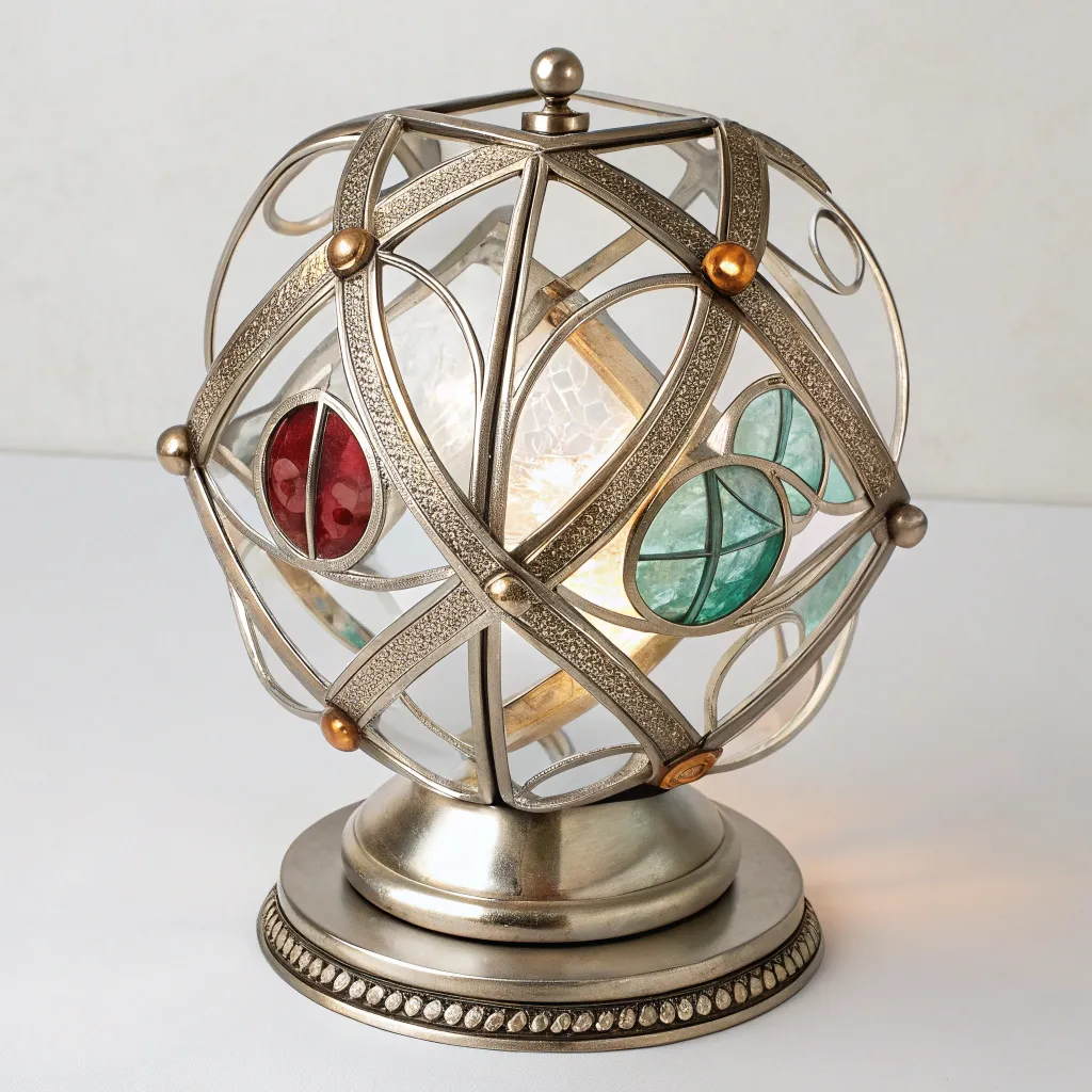 Metal and Glass Artwork